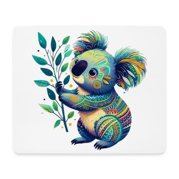 Koala - Mousepad (Querformat) - Weiß - Vorne