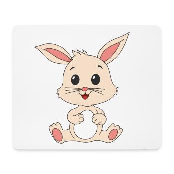 Rabbit Rabbit - Mouse Pad (horizontal) - white - Front