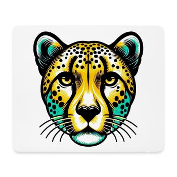 Cheetah - Mouse Pad (horizontal) - white - Front