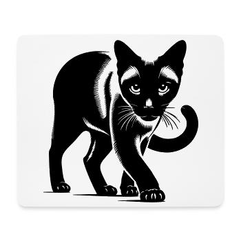 Siamkatze - Mousepad (Querformat) - Weiß - Vorne
