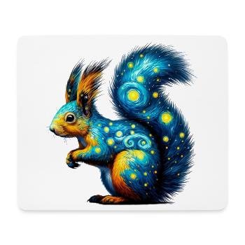 Squirrel - Mouse Pad (horizontal) - white - Front