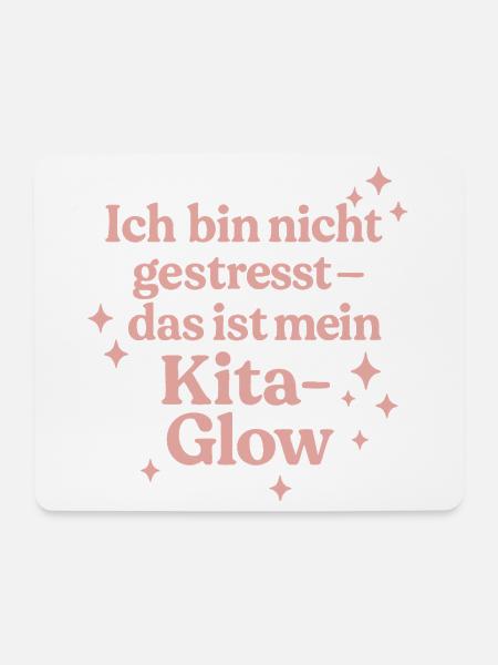Ich bin nicht gestresst... (rosa) - Mousepad (Querformat) - Weiß