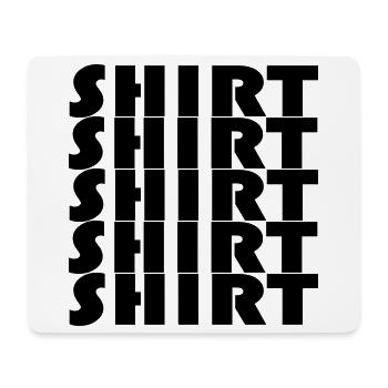 CHEMISE BAUHAUS - Tapis de souris (format paysage) - blanc - Devant