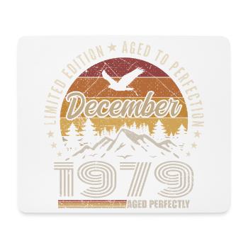 December 1979 Original Edition December Gift - Mouse Pad (horizontal) - white - Front