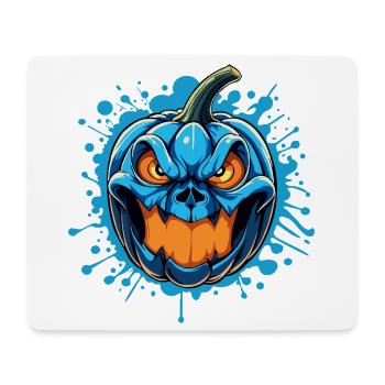 CITROUILLE EN COLÈRE - Tapis de souris (format paysage) - blanc - Devant