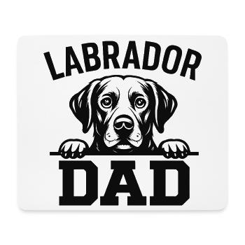 Labrador Dad - Mousepad (Querformat) - Weiß - Vorne