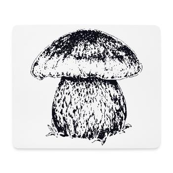 STEINPILZ - Mousepad (Querformat) - Weiß - Vorne