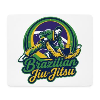 Brasilianische Jiu-Jitsu-Kampfkünste - Mousepad (Querformat) - Weiß - Vorne