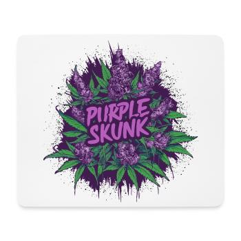 Purple Skunk - Mousepad (Querformat) - Weiß - Vorne