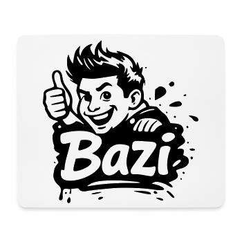 Bazi - Mouse Pad (horizontal) - white - Front