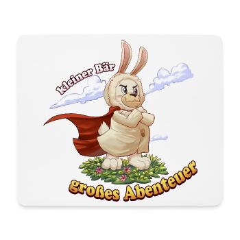 Siggi und der Zauberwald - Abenteuer - Mousepad (Querformat) - Weiß - Vorne