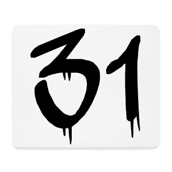 31 - Mouse Pad (horizontal) - white - Front