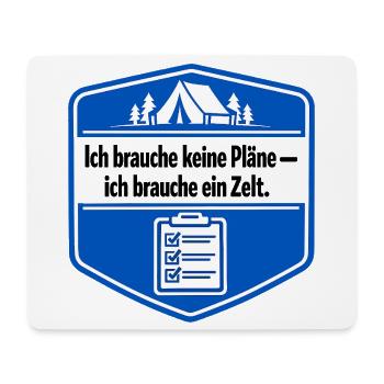 I'm a camper - Mouse Pad (horizontal) - white - Front
