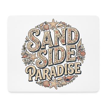 Shell Paradise - Mouse Pad (horizontal) - white - Front