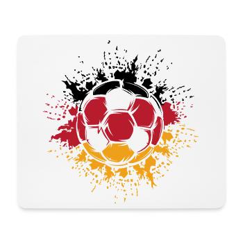 Explo_Ball_Nations - Mousepad (Querformat) - Weiß - Vorne