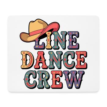Danse en ligne country - Tapis de souris (format paysage) - blanc - Devant