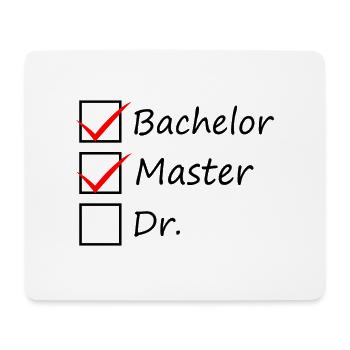 Phd Universität Studium Geschenk - Mousepad (Querformat) - Weiß - Vorne