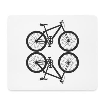 Bicycle Belgium Brussel Birthplace Gift - Mouse Pad (horizontal) - white - Front