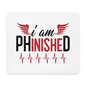 Uni PhD graduation gift - Mouse Pad (horizontal) - white - Front