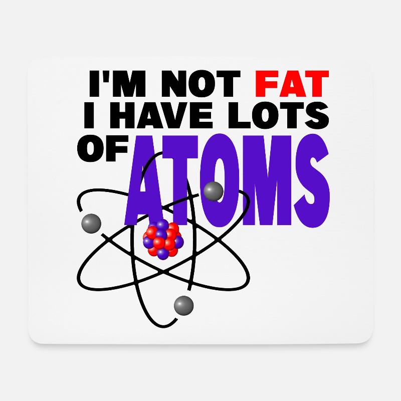 Atomares Regime - Mousepad (Querformat) - Weiß