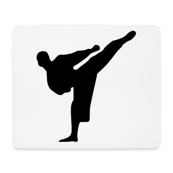 art martial - Tapis de souris (format paysage) - blanc - Devant