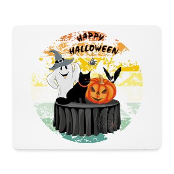 Joyeux halloween. Design amusant - Tapis de souris (format paysage) - blanc - Devant