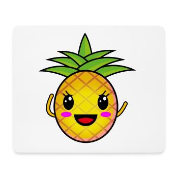 Cute Baby Pineapple - Mouse Pad (horizontal) - white - Front