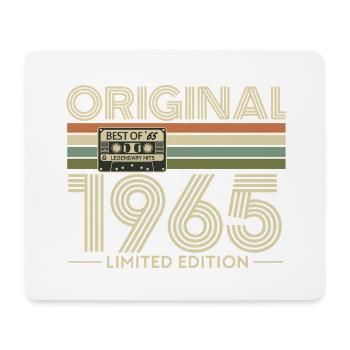 Original 1965 Retro Cassette Edition - Tapis de souris (format paysage) - blanc - Devant
