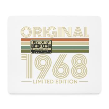 Original 1968 Rétro Limité - Tapis de souris (format paysage) - blanc - Devant