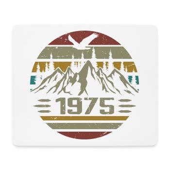 Born in 1975 Original Retro 1975 Birthday Gift - Mouse Pad (horizontal) - white - Front