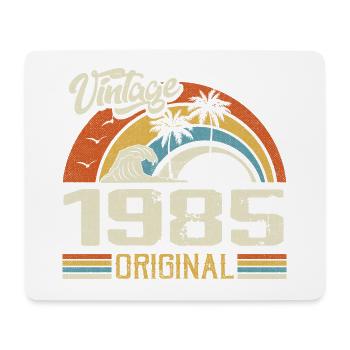Vintage 1985 Vintage Rétro Cadeau Anniversaire - Tapis de souris (format paysage) - blanc - Devant
