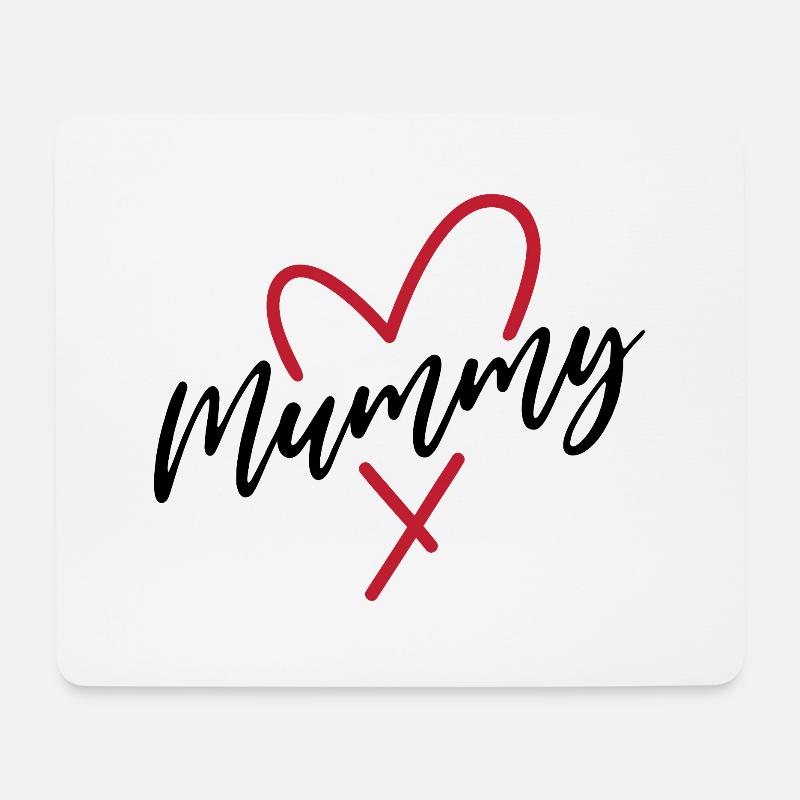 Mummy - Mouse Pad (horizontal) - white