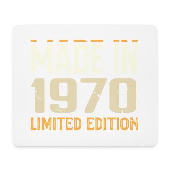 Cadeau Anniversaire 1970 Génial Depuis 1970 Retro - Tapis de souris (format paysage) - blanc - Devant
