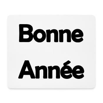 HAPPY NEW YEAR. NEW YEAR'S EVE. BEST WISHES - Mouse Pad (horizontal) - white - Front