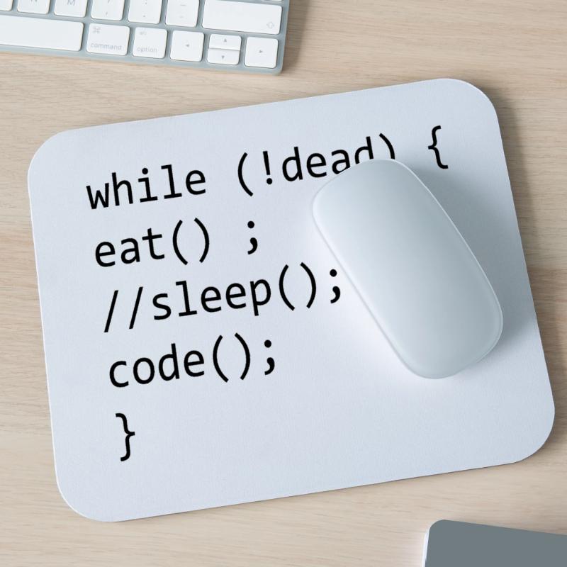 Code Admin Informatik Nerd Programming Mousepad (Querformat)