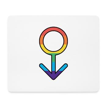 Trans Femme Journey - Mousepad (Querformat) - Weiß - Vorne