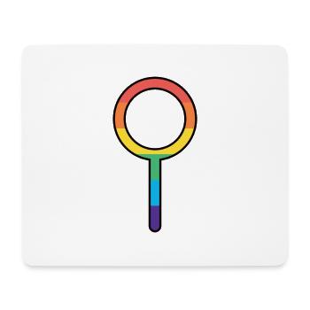 Neutrois Harmony - Mousepad (Querformat) - Weiß - Vorne
