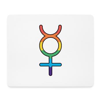 Transcend Boundaries - Mousepad (Querformat) - Weiß - Vorne