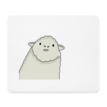 Blaaa sheep - Mousepad (Querformat) - Weiß - Vorne