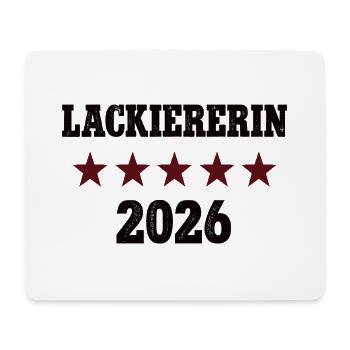 Painter Occupation Completion of apprenticeship passed 2026 - Mouse Pad (horizontal) - white - Front