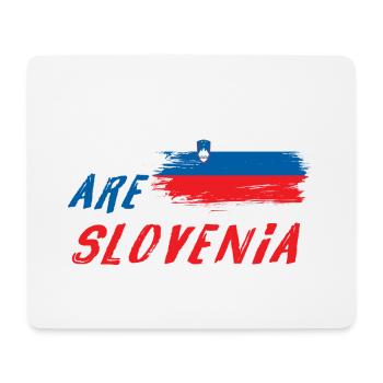 Wir sind Slowenien - Mousepad (Querformat) - Weiß - Vorne