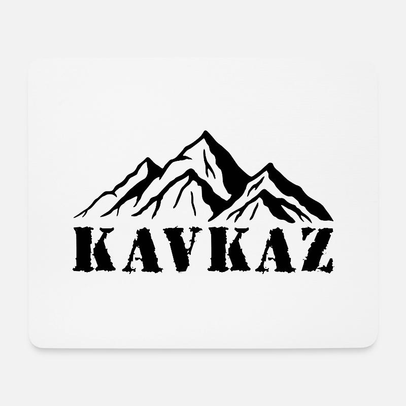 Kavkaz Caucasus Chechnya Dagestan Gift - Mouse Pad (horizontal) - white