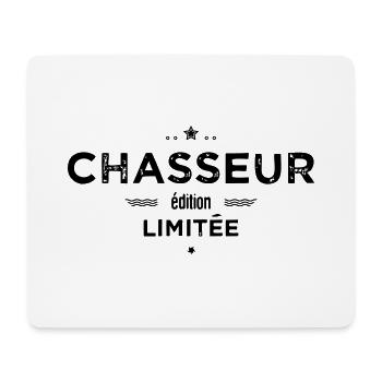 Chasseur edition limitee - Tapis de souris (format paysage) - blanc - Devant