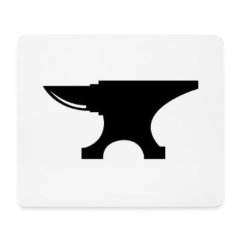 Anvil - Mouse Pad (horizontal) - white - Front
