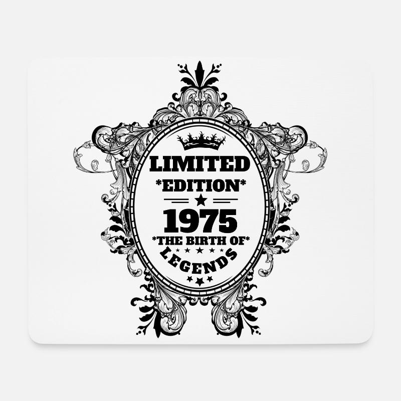 1975 - Mousepad (Querformat) - Weiß