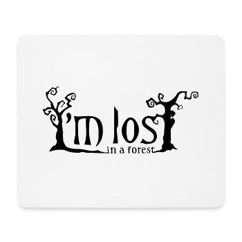Forest inspired by Cure - Mouse Pad (horizontal) - white - Front