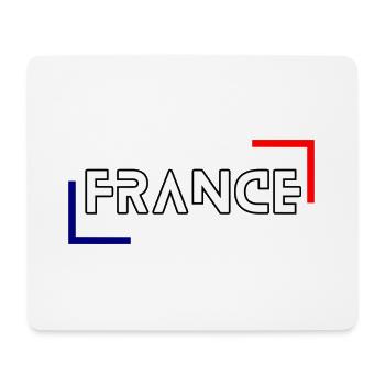 France - Tapis de souris (format paysage) - blanc - Devant