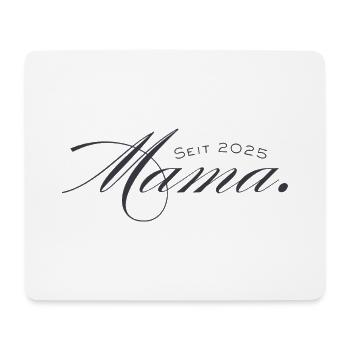 Maman 2025 Maman 2025 - Tapis de souris (format paysage) - blanc - Devant