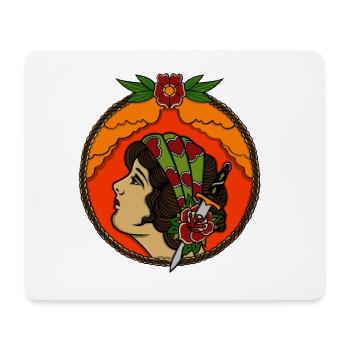 Spanish girl Spain woman Spain - Mouse Pad (horizontal) - white - Front