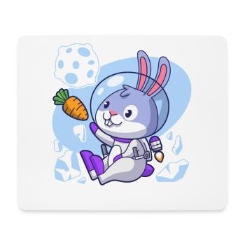 Voyage spatial Planètes Astronomie Enfants Astronaute - Tapis de souris (format paysage) - blanc - Devant
